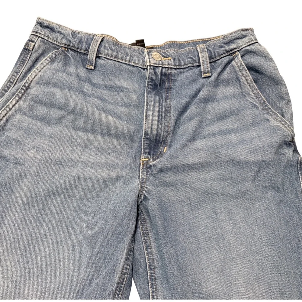 Banana Republic High-Rise Barrel Jeans Medium Wash‎ Blue 515700-00 Womens 29/8